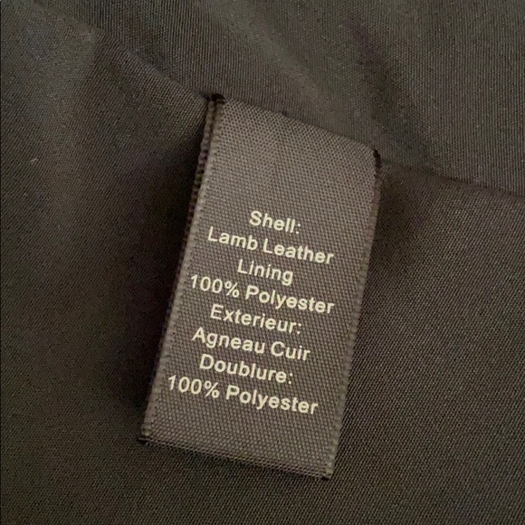 Elizabeth and James Featherweight Leather Blazer - Picture 7 of 10